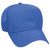 OTTO Cotton Blend Twill 5 Panel Pro Style Mesh Back Trucker Hat - Royal