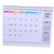 Lurrose 2024 desk calendar monthly planner calendar yearly planner 2024 To- do List Notes 2024 stand calendar 2024 flip calendar desktop calendar office accessories wired Paper tent