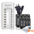 PALO AAA 1.2V Ni-MH Rechargeable Batteries 600mAh with 8 Bay AA/AAA Battery Charger (8AA1300+8AAA600+8 Bay Charger)