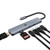 USB C HUB, USB Docking Station, USB Adapter Docking, 7 in 1 USB C HUB with 4K HDMI, 100W PD, 2 USB 3.0, USB C 3.0, SD/TF Card Readers, Compatible with Windows, Laptop