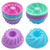 To encounter 24Pack Silicone Donut Pans for Baking, Nonstick Spiral & Pumpkin Cake Molds, Reusable Baking Cups, Muffin Cupcake Molds