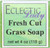 Eclectic Lady Fresh Cut Grass Glycerin Soap, 4 oz Bar
