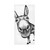 Auskid Funny Donkey Cotton Hand Towel for Bath Spa Face Gym Hotel