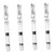 EXCEART 4pcs Fountain Pen Brush Chinese Calligraphy Brush Empty Calligraphy Pen Artist Quality Paint Marker Empty Watercolor Brush Pen Refillable Brush Pens Drawing Pens Calligraphy Pens