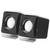 GOWENIC Limouyin Portable Desktop Speaker Plug and Play, Mini USB2.0 Desktop Laptop Computer Wired Stereo Music Speaker Builtin Amplifier Multimedia Speaker System with Good Stereo Sound