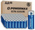 Powermax 48-Count AA Batteries, Ultra Long Lasting Alkaline Battery, 10-Year Shelf Life, Reclosable Packaging