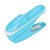 Stapleless Stapler, No Staple Stapler Paper Clinch Compact Staple Free Stapler Binding Hand Tool, Up to 8 Sheets Binding(Blue)