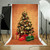 5X7ft Brown Abstract Vinyl Photography Background Cloth Booth Christmas Tree Theme Waterproof Portrait Photo Studio Backdrop Prop Pictorial