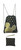 Disney Mickey Mouse Glow in the Dark Drawstring Backpack with Bonus Wristlet Wallet (Gold)