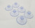 6 Pcs.Clear Suction Cups for The 3 Cups Bracket for Cobra Radar Detectors 3 Cups Bracket