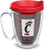 Tervis 1099280 Cincinnati Bearcats Logo Tumbler with Emblem and Red Lid 16oz Mug, Quartz