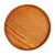 Fdit Wood Serving Plate,Wood Round Serving Tea Tray Fruit Dessert Cake Snack Candy Water Platter Wooden Bowls(24cm / 9.45 inch)