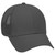 OTTO Superior Cotton Twill 6 Panel Low Profile Mesh Back Trucker Hat - Black