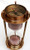 AnNafi 7" Nautical Brass Sand Timer Hourglass with Maritime Brass Compass Table Decorative