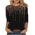 Sale with Coupon Lightning Deals Today Clearance Today 2024 Spring Trendy Cute 3/4 Sleeve Tops for Women Casual Trendy Shirts Loose Fit Dressy Blouses Crewneck Printed T-Shirts Spring Trendy 2024