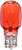 Moonrays 11691 4-Watt Wedge Base Light Bulbs , 4 Pack, Red