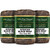 It's Pure Natural African Black Soap Bars with Tea Tree (Pack of 3) Organic Raw Soap for Face & Body, Acne Treatment & Dark Spot Remover [Made in Ghana]