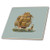 3dRose ct_170825_1 Large Sailing Ship and a Small Sailboat with Sails Raised Ceramic Tile, 4-Inch