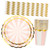 GLEAVI 1 Set Set Party Paper Plate Set Cup Paper Plates Flatware Disposable Plates Disposable Serving Utensils Disposable Dinner Plates Paper Lunch Plates Party Tableware Kit Chic Plates GLEAVI 1 Set Set Party Paper Plate Set Cup Paper Plates Flatware Disposable Plates Disposable Serving Utensils Disposable Dinner Plates Paper Lunch Plates Party Tableware Kit Chic Plates