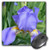 3dRose LLC 8 x 8 x 0.25 Inches Mouse Pad, Purple Iris (mp_27841_1)