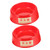 Housoutil Boat Flower Pot 2pcs Fire Extinguisher Stand Portable Fire Extinguisher Base for Fire Extinguisher Holder for Fire Extinguisher Luminous Fire Extinguisher Bracket Plastic Heavy