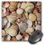 3dRose LLC 8 x 8 x 0.25 Inches Mouse Pad, Sea Shells (mp_23816_1)