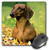 3dRose LLC 8 x 8 x 0.25 Inches Mouse Pad, Smooth Dachshund (mp_748_1)