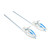 Baluue 2pcs Laboratory Apparatus Lab Jaw Clips Burette Clamp Lab Flask Clamp Lab Beaker Clamp Pipe Holder Stand Pipe Shelf Bracket Condensing Tube Clamp Distiller Universal Iron