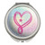 Jojo Siwa Heart Logo Compact Travel Purse Handbag Makeup Mirror