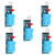 Hemoton 5pcs Temperature and Humidity Module Temperature Measurement Polymer Sensor