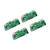 Bistook 4pcs 18650 or 21700 Charging Module Dual USB 5V 3A Mobile Powerbanks Module 18650 Lithium Battery Charger Board with Overcharge Overdischarge Short Circuit Protection DIY USB Battery Pack