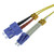 ACCL 3m LC/UPC-SC/UPC Singlemode Duplex Fiber Optic Patch Cable, 1 Pack