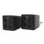 KIMISS PC Stereo Speakers Desktop Speaker Desktop Sound Mini 3.5mm Interface USB Wired Portable Stereo Speakers for Computer Laptop Tablet Music Player