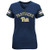 NCAA by Outerstuff NCAA Pittsburgh Panthers Youth Girls "First Line" Short Sleeve V-Neck Tee, Navy, Youth Small(7-8)