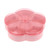 DOITOOL Dry Fruit Container Snack Serving Tray Grid Fruit Tray Compartment Nuts Dish Compartment Appetizer Tray Desktop Storage Candy Serving Dishes nut Tray Snack Bowl Dessert to Rotate