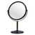 Wtrgas 1X 3X Magnifying Makeup Mirror Vanity Mirror for Tabletop Desk, Black Standing Bathroom Cosmetic Mirror, Portable Double Sided Magnification Mirror