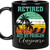 Personalized Retired Mug 2023 Not My Problem Anymore - Retirement Gifts for Women, Men, Coworker, Father, Mother, Retirement Weekly Schedule Retired Gift Idea Ceramic Coffee Mug (Black11oz)