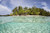 Posterazzi Clear warm waters surround a remote island in Raja Ampat Indonesia Poster Print (17 x 11)