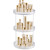KSDSOAM 3 Tier 360 Rotating Makeup Organizer and Storage,Skincare Organizers Cosmetic Display Case Perfume Holder Rotating Tray Storage Carousel for Vanity Bathroom Organizer Countertop?Clear?