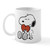 CafePress Snoopy Hugs Heart 11 oz (325 ml) Ceramic Coffee Mug