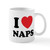 CafePress I Love Naps Mug 11 oz (325 ml) Ceramic Coffee Mug
