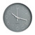 bakbrand Wall Clock 10 Inch Non-Ticking Silent Modern Simple Style Round Decor Clock Gray Stereoscopic Dial Quartz Wall Clocks for Home/Office/School/Living Room/Bedroom/Kitchen