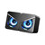 KOMBIUDA 1 Pair USB Computer Speaker Mini Desktop Speakers Desktop Computer Speaker Computer Speakers for Laptop Home Speakers Computer Stereo Speaker USB Speaker Office bass abs Audio
