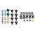 Reset Button, High Sensitivity Push Button for Outdoor for Amusement Park for Game Machines