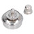 100ml Alcohol Lamp Burner Stainless Steel Explosion-Proof Lab Lamp Adjustable Bunsen Burner Lab Equipment for Laboratory