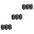 UKCOCO 9 Pcs Network Cable Connector Ethernet Adapter Ethernet Connector Cat6 Coupler Ethernet Cable Adapter Ethernet Cable Extender Cat 6 Coupler Abs Gigabit Straight Head