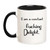 Fonhark - Funny Sarcastic Mug, I am A Constant Fucking Delight, 11 Oz Novelty Coffee Mug/Cup