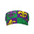 Sport Sun Visor Hats Mardi -Gras-Fleur-De-Lis Adjustable Empty Top Baseball Cap Cotton Ball Caps for Women and Men Black