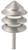 Moonrays 95878 Holton-Style Low Voltage 3-Tier Premium Metal 11-Watt Landscape Light