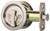 Dynasty Hardware Round Bed / Bath Privacy Pocket Door Latch Satin Nickel